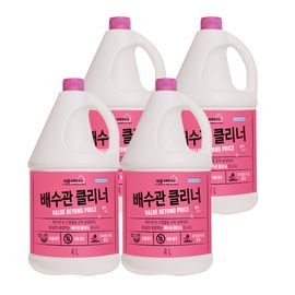 [MUKUNGHWA] Value Beyond Price drain cleaner 4L x 4ea_ Remove contaminants, Deodorization